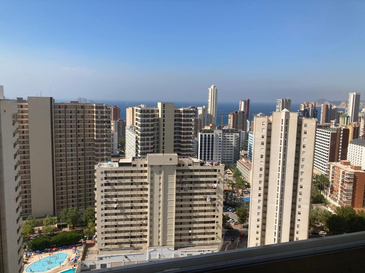 베니돔 Rascacielo Bonito Mirando Al Mar 아파트 외부 사진